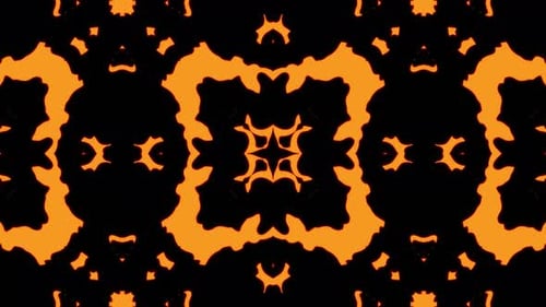 Abstrakte orange geometrische nahtlose Muster