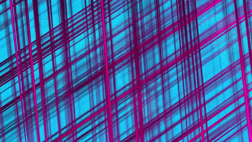 Animación de fondo de tecnología futurista abstracta. Vd 1440
