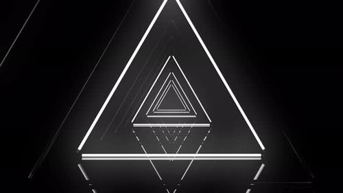 Neon Light Vj Tunnel 09