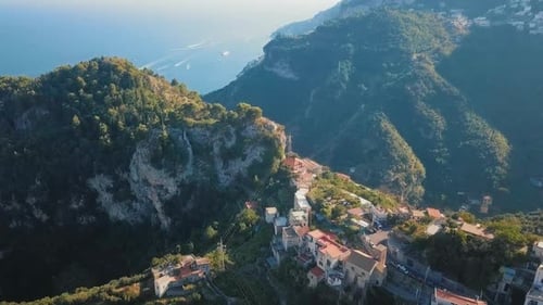 Village in the Mountains in Amalfi Coast