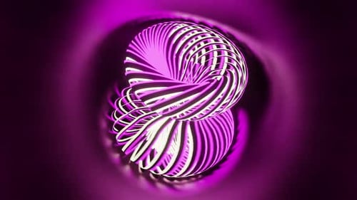 Figure violette à géométrie non définie HD