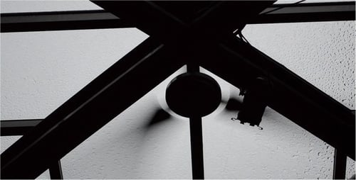 Abstract Shot of a Ceiling Fan