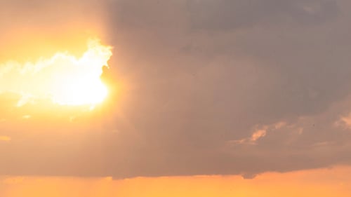 Clouds In Sky During Sunset