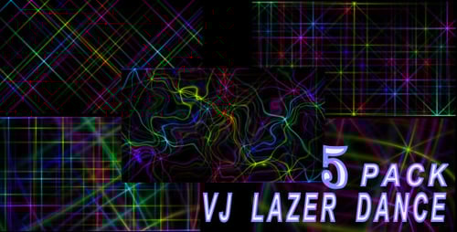 Dynamic Animated Rainbow Laser Grid Background