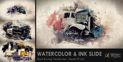 Watercolor & Ink Slideshow