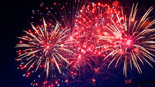 Beautiful Fireworks Show