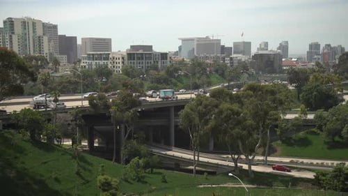 Tráfego de rodovias em San Diego