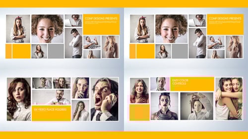 Clean Multipurpose Photo Video Grid Gallery