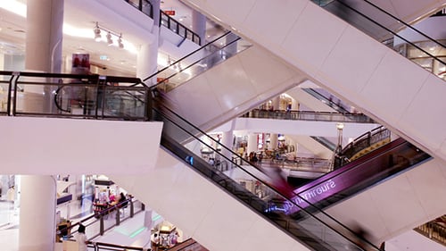 Crowd in Shopping Mall 04