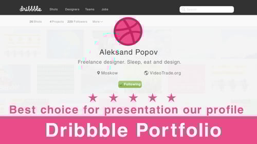 Dribbble Portfolio