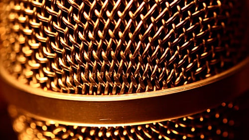 Microphone en gros plan 4