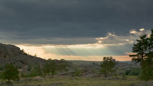 Clouds and Sun Rays