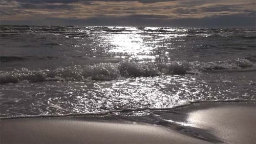 Ostsee und Sonnenuntergang