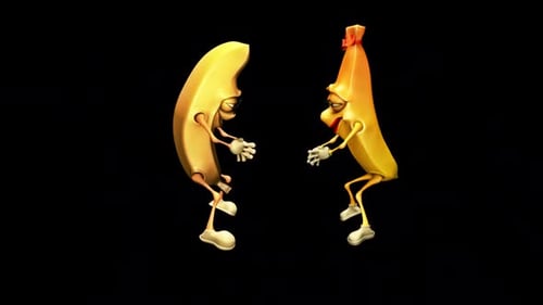 Two Fun Banans - Danse en boucle avec Alpha Channel et Shadow