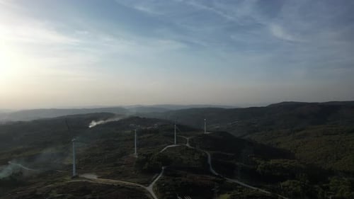 Wind power plants