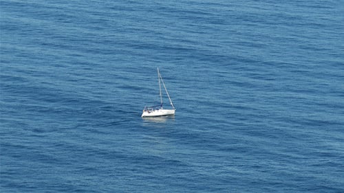 Sailing Boat at Ocean 826