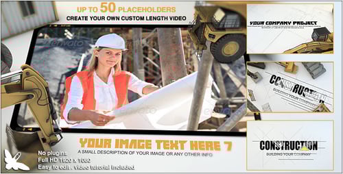 Presentación del sitio de construcción