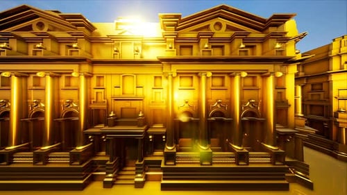 Edificio Golden Bank 4k