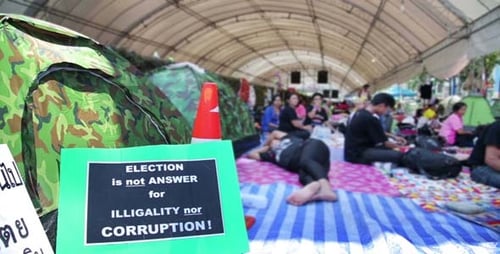 Bangkok Shutdown Protests, Thailand