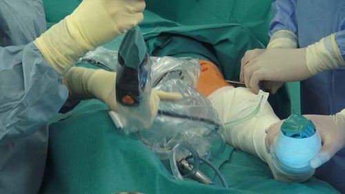 Surgery in an Operating Room