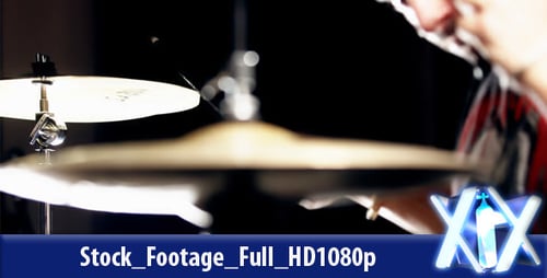 Drummer In Action