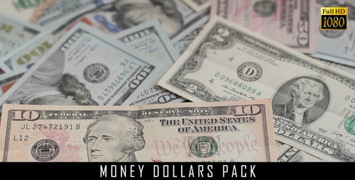 Geld-Dollar-Paket 9