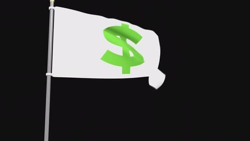 Dollar Flag Animated Background