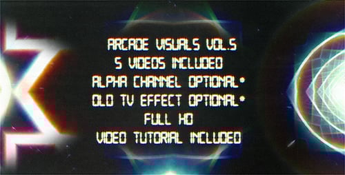 Retro Arcade Visuals Vol.5