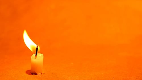 Candle Light With Flame 16