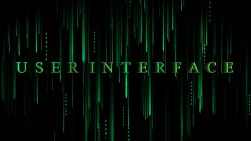 Interface utilisateur en arrière-plan numérique Cyber