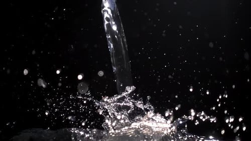 salpicaduras de agua