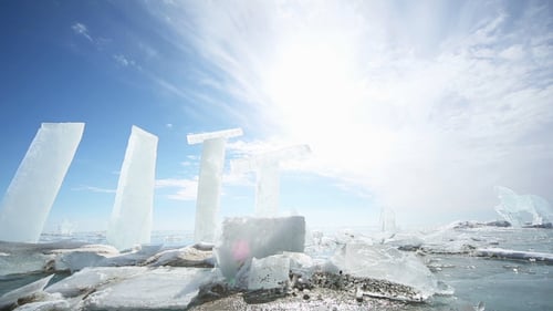 Motion Along an Ice Block 2