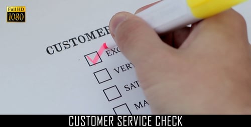 Customer Service Check