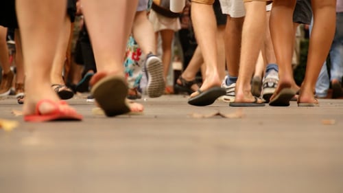 Los turistas se agolpan en Barcelona