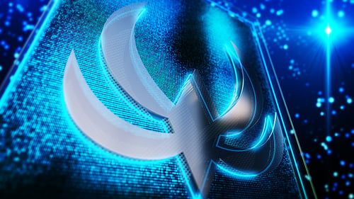 Lighted Glass Logo Reveal