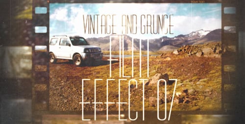 Vintage and Grunge Film Effect 07