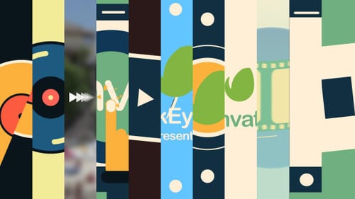 Clean Modern Flat Design Logo Reveal Pack