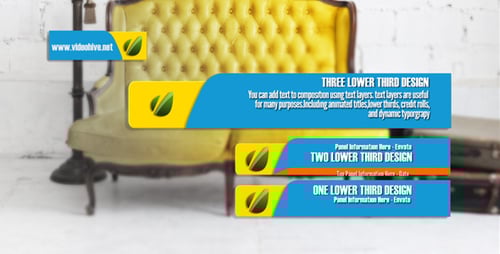 Colorful Lower Third