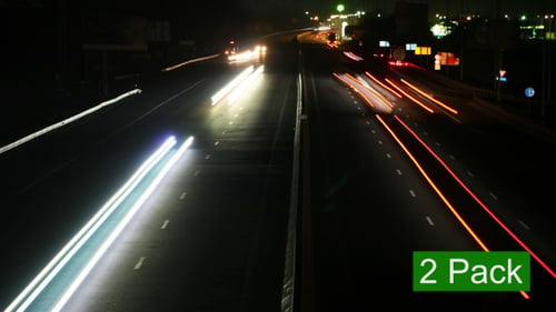 Night Road Traffic (2 Pack)