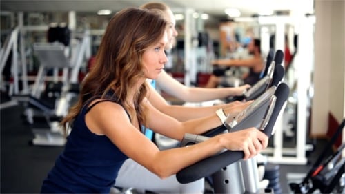 Using Exercise Bikes