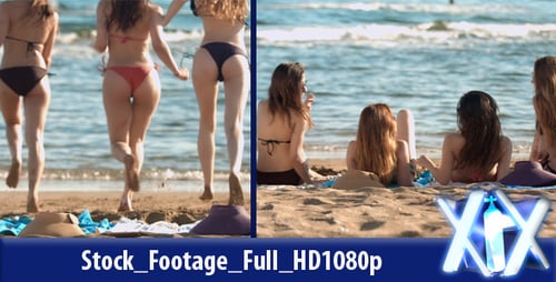 Girls On The Beach
