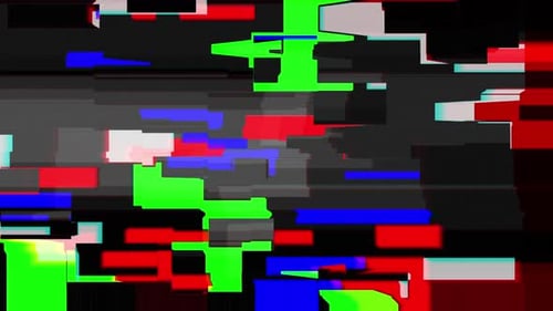 Abstract Digital Glitch Noise Background Effect