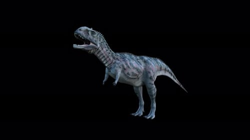Majungasaurus bleu 4K