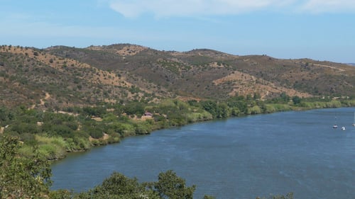 Panoramic View of the Valley with River 882
