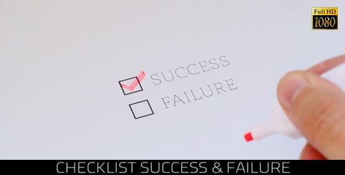 Checklist Success & Failure