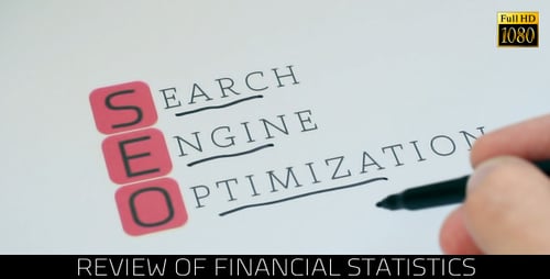 Hand Underlining SEO Concept with Marker