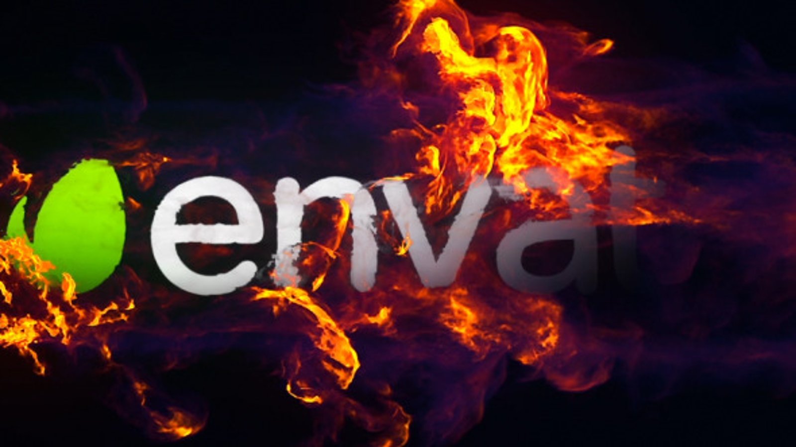 Dynamic Fire Logo Reveal Animation, Logo Stings ft. explosion logo