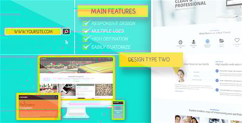 Modern Responsive Website Presentation for Digital Marketing