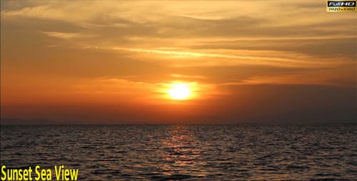 Sunset Sea View