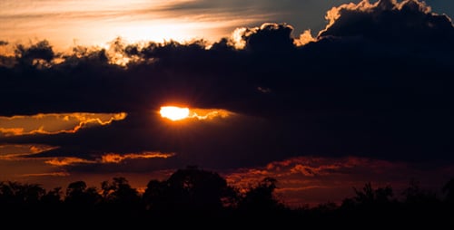 Sunset on Cloudy Sky 2